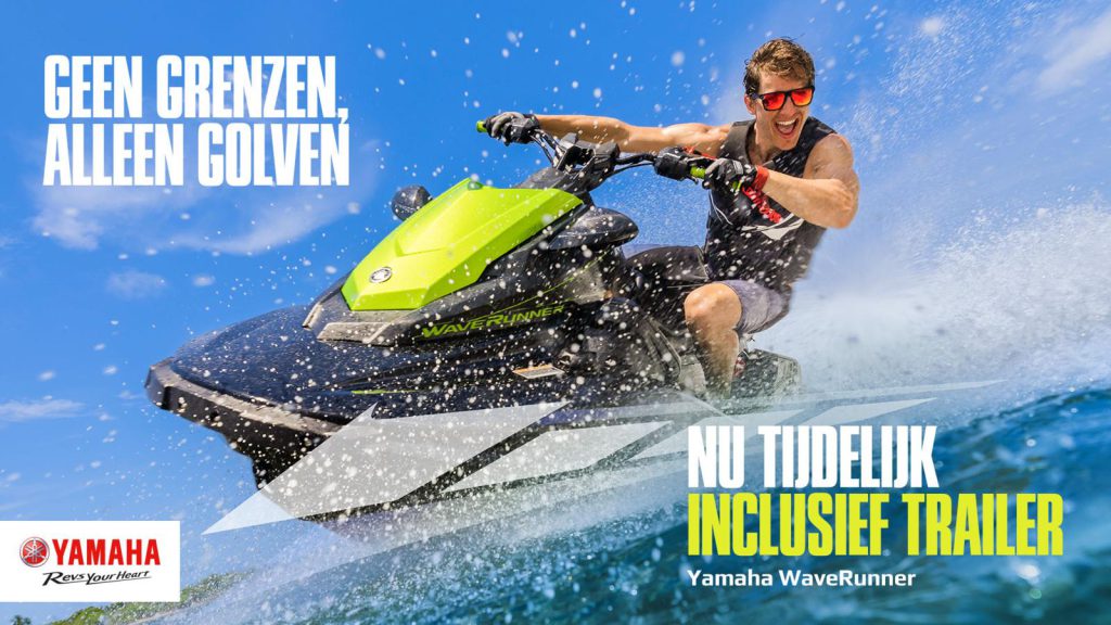 Yamaha WaveRunner trailer actie