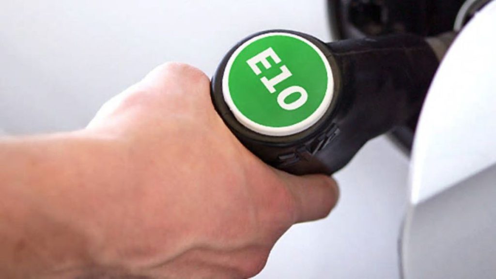 Gebruik E10 brandstof