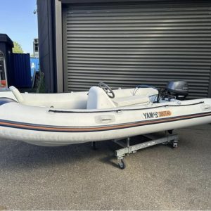 Yam 380TAF met Yamaha F20BEL Jockeyconsole