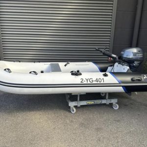 Yam 350 TAF met Yamaha F25GETL
