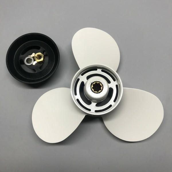 683-W4591-02-00 Yamaha PROPELLER (3X9-3/4 X8 -J)
